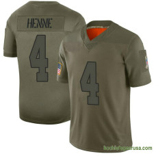 Mens Kansas City Chiefs Chad Henne Camo Game 2019 Salute To Service Kcc216 Jersey C879